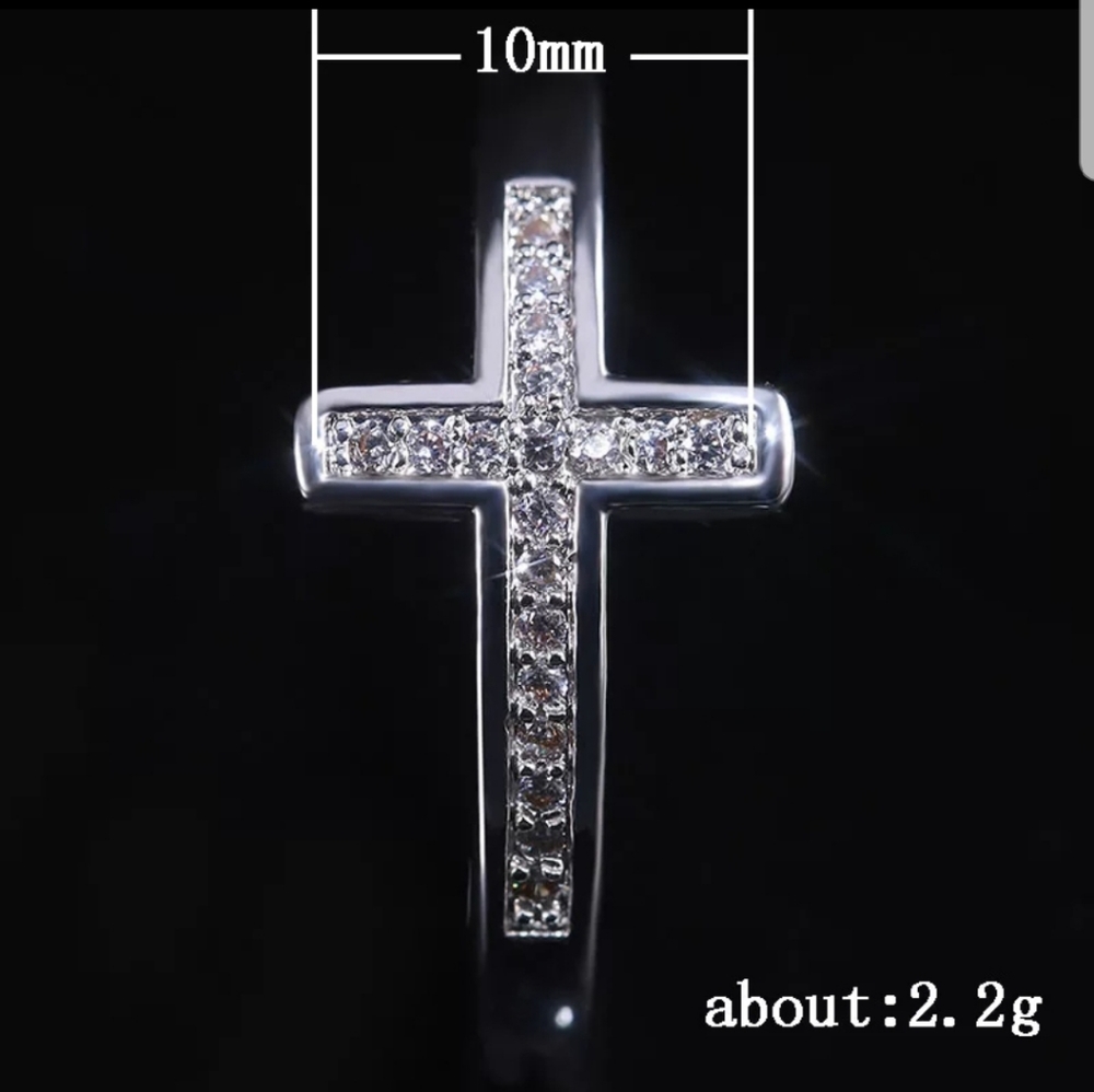 The Cross 925 Sterling silver ring - Picture 5 of 5